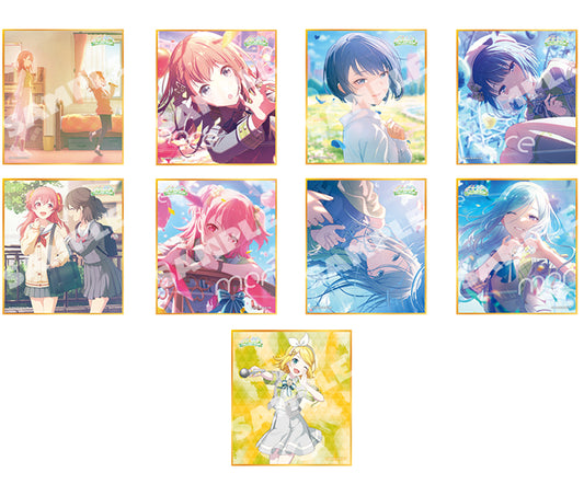 Project SEKAI Colorful Stage! feat. Hatsune Miku Mini Shikishi Collection Vol. 46 B To the Stage Where Flowers Bloom Someday (9 types in total)(Random 1)