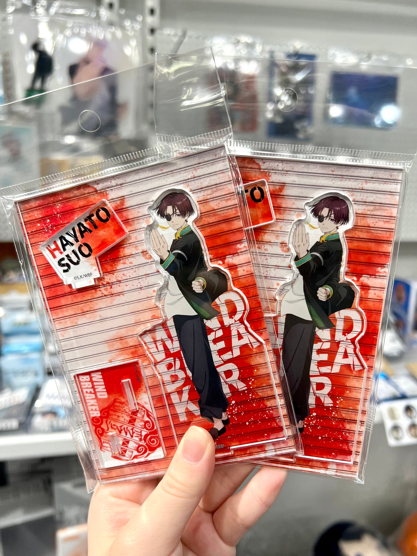 WIND BREAKER Wet Color Series Acrylic Stand Hayato Suo