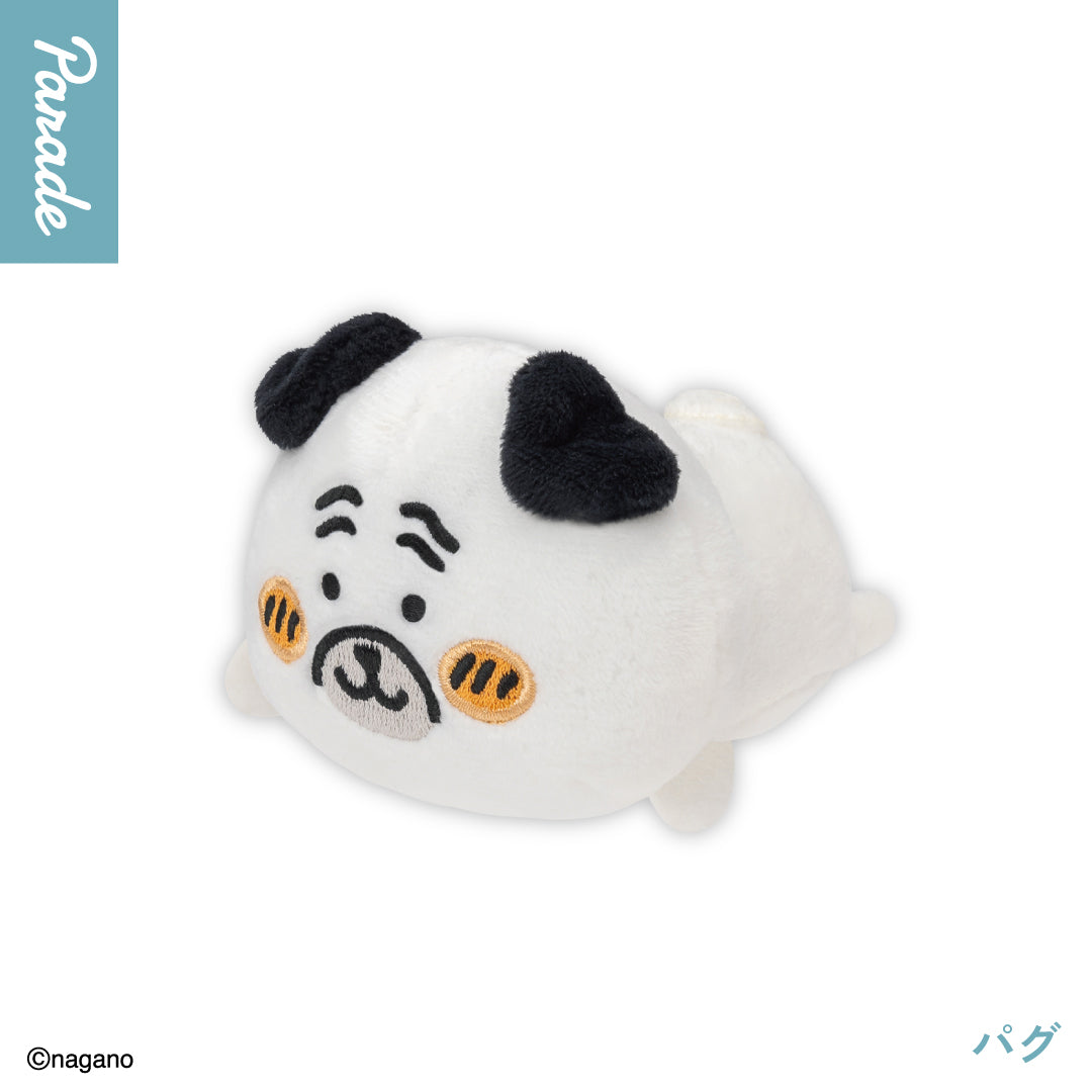 Nagano Characters Gacha Lying Down Plushie ( Random 1)