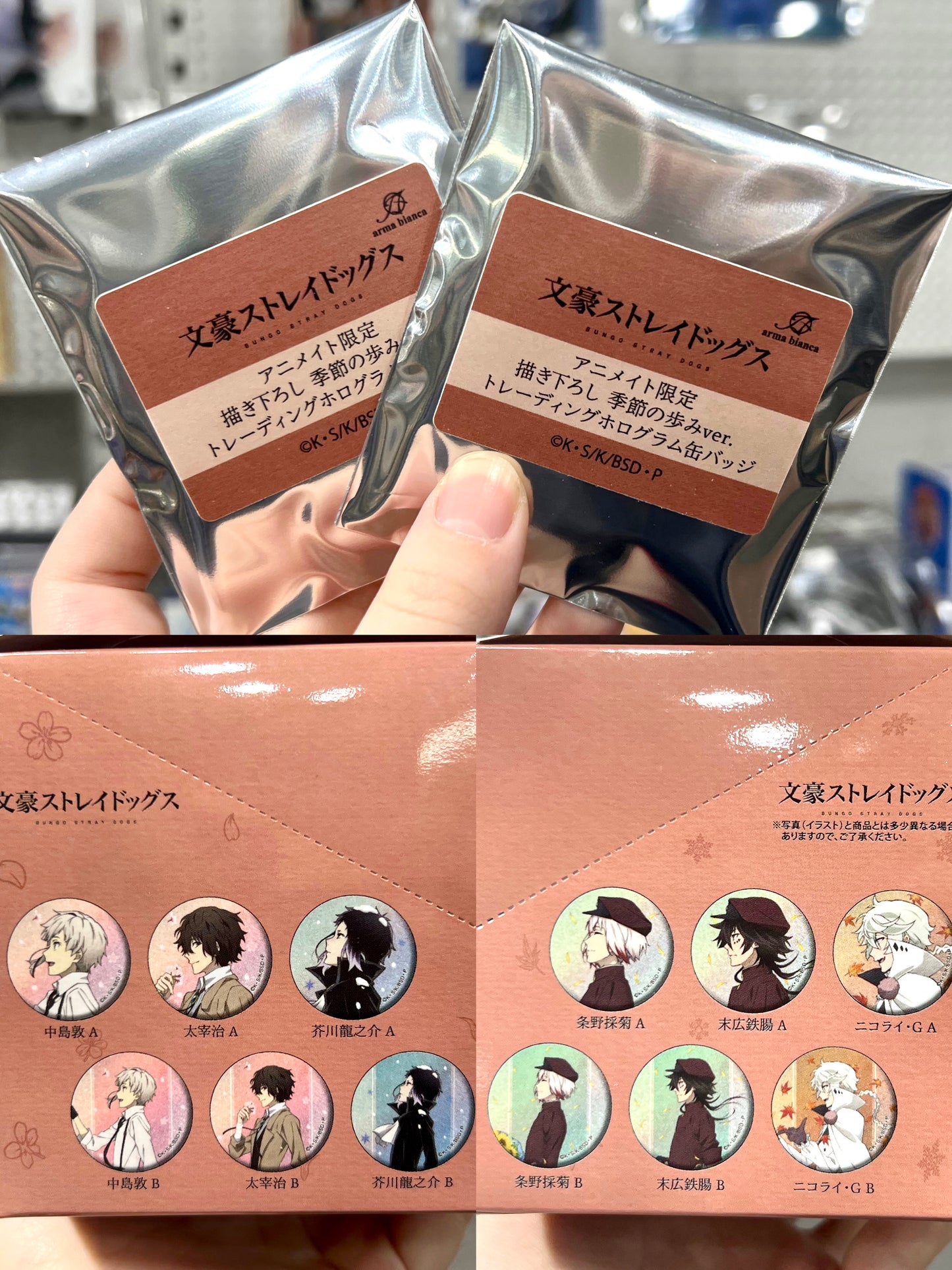 Bungo Stray Dogs - Seasonal Progression ver.( 1 Random)