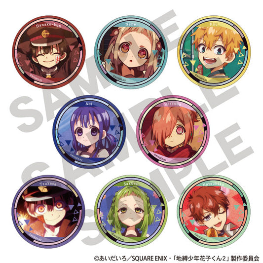 After-School Hanako-Kun Trading Badges (1 Random)