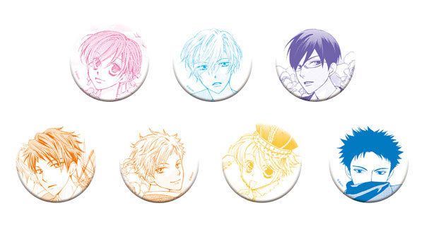Ouran High School Host Club Chara Badge Collection (1 Random)