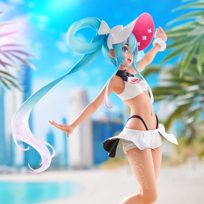 Hatsune Miku GT Project Figure -Racing Miku 2024 Summer Holiday Ver.( 23 CM)