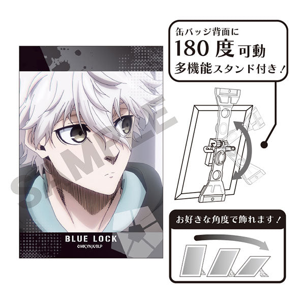 Blue Rock Art Can Badge Nagi Seishiro Uniform