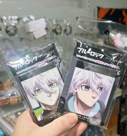 Blue Rock Art Can Badge Nagi Seishiro Uniform
