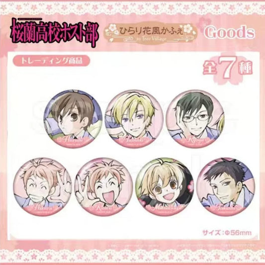 Ouran High School Host Club  Can Badge (Random 1 )