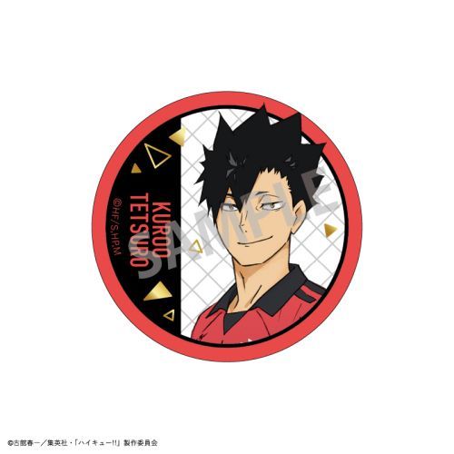 Haikyuu!! Trading Foil Stamped Badge B BOX (7 types) ( Random 1)
