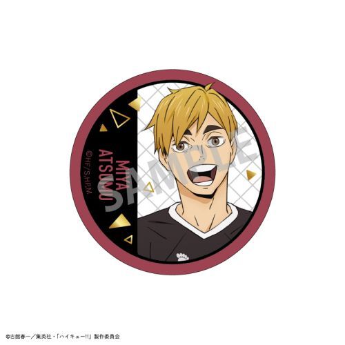Haikyuu!! Trading Foil Stamped Badge B BOX (7 types) ( Random 1)