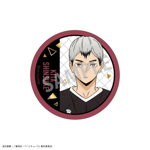 Haikyuu!! Trading Foil Stamped Badge B BOX (7 types) ( Random 1)