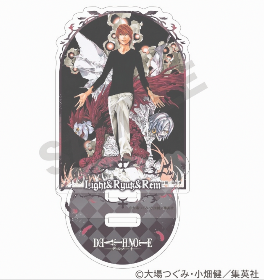[Goods - Stand Pop] DEATH NOTE Diorama Acrylic Stand Light Yagami Ryuk Rem