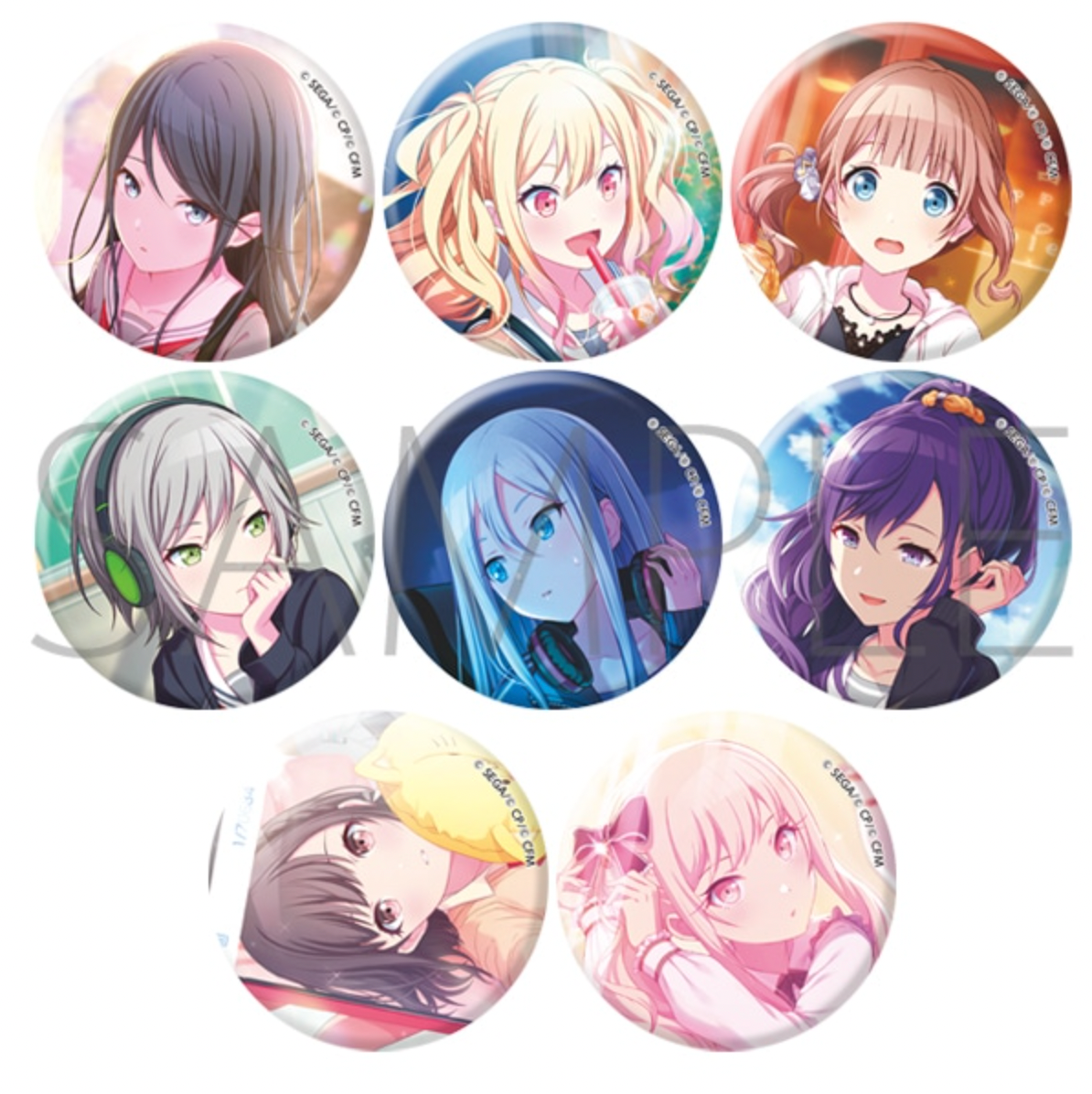 Project Sekai Vol.3 A Can Badge Charabadge Collection (1 Random)
