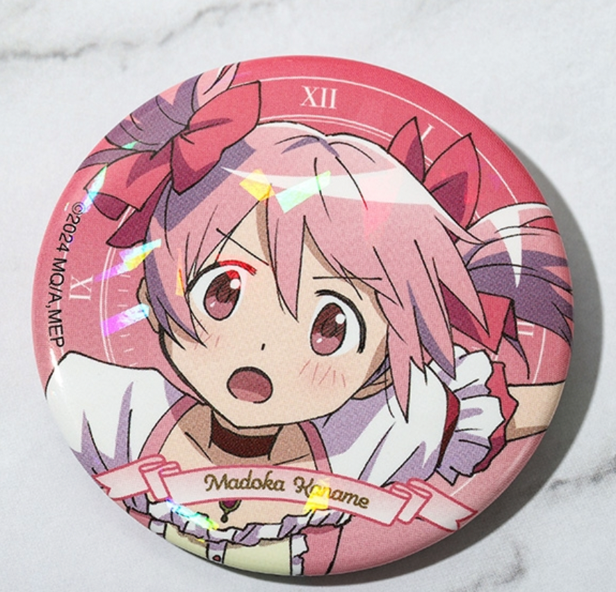 Puella Magi Madoka Magica Magia Exedra Holo Character Badge Collection (1 Random)