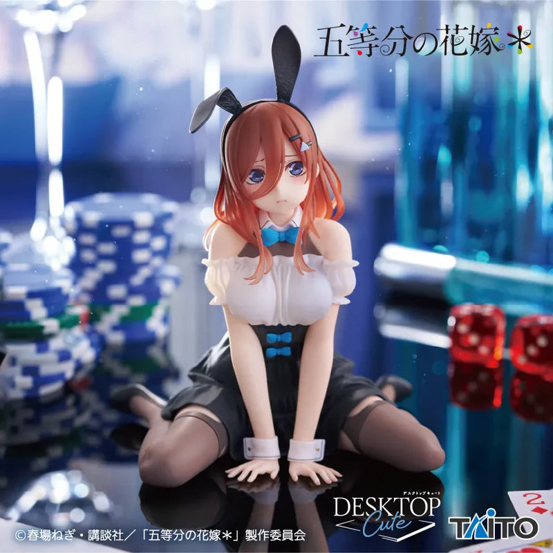 The Quintessential  Quintuplets Desktop Cute  Figure  -  Miku  Nakano  Bunny  Ver.