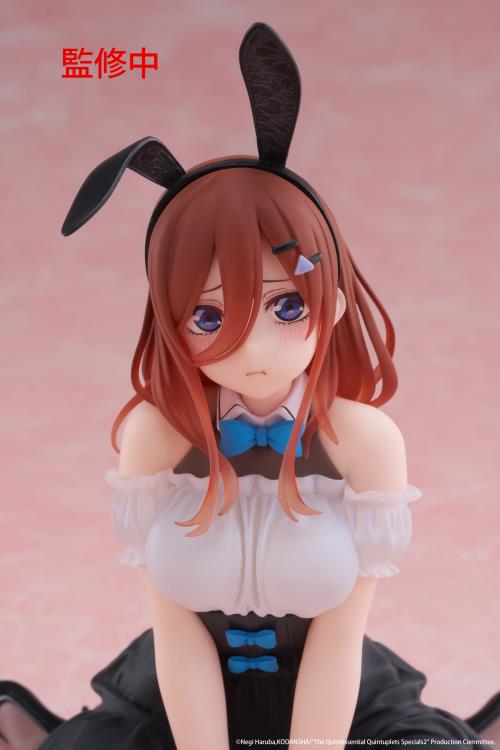The Quintessential  Quintuplets Desktop Cute  Figure  -  Miku  Nakano  Bunny  Ver.