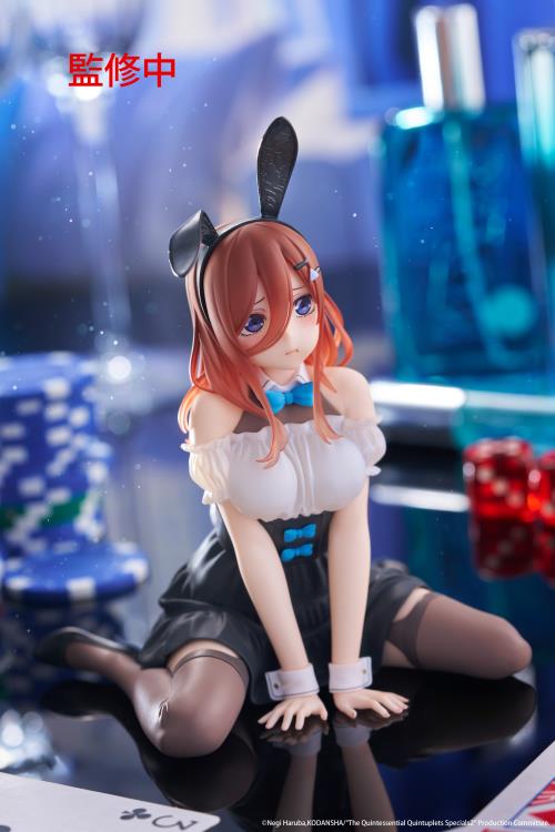 The Quintessential  Quintuplets Desktop Cute  Figure  -  Miku  Nakano  Bunny  Ver.