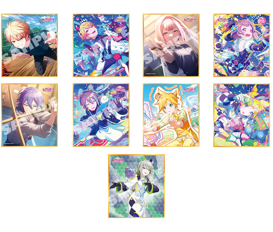 Project SEKAI Colorful Stage! feat. Hatsune Miku" Mini Shikishi Collection Vol. 46 C perspective for smile (9 types in total)