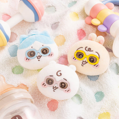 Chiikawa Baby Plush Face Badge Set ( Whole Set)