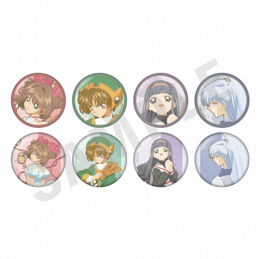 Cardcaptor Sakura Clear Card Arc Paint Lact Series Trading Badges （Random 1）