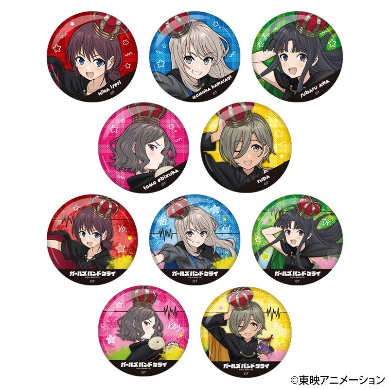 Girls Band Cry Trading Badge Rock Queen ver.（Random 1）