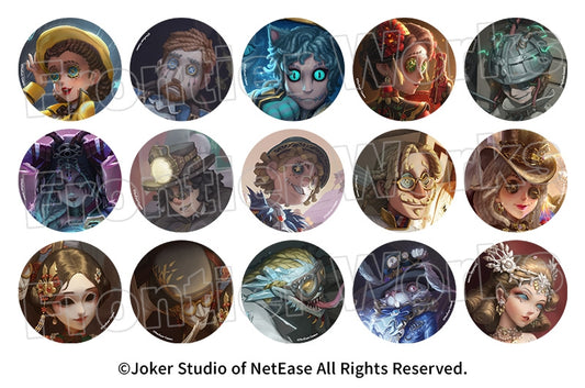 Identity V <RE: Series> Trading Badges (Illustration Collection) Vol.1  ( 1 Random)