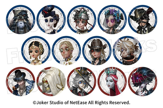 Identity V <RE: Series> Trading Badge Setting Art Collection SSR Vol.1 (1 Random)