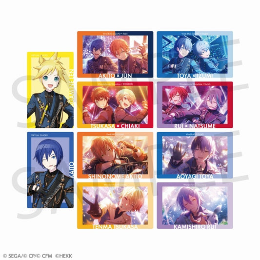 Project SEKAI Colorful Stage! feat. Hatsune Miku x Ensemble Stars!! ePick card series Clear ver. (1 Random)