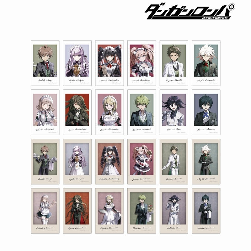 Danganronpa Series Yui-san Illustration Maid & Butler ver. Set of 2 trading instant style illustration cards