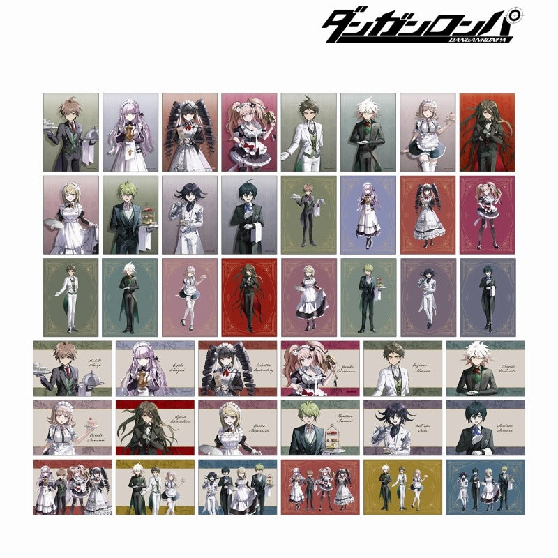 Danganronpa Series Ko-san Illustration Maid & Butler ver. Trading bromide set of 3