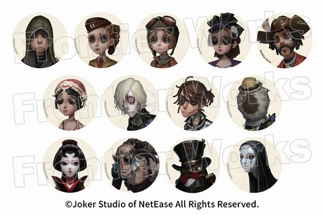 Identity V <RE: Series> Trading Can Badge Setting Picture Ver. Vol.2 ( 1 Random)