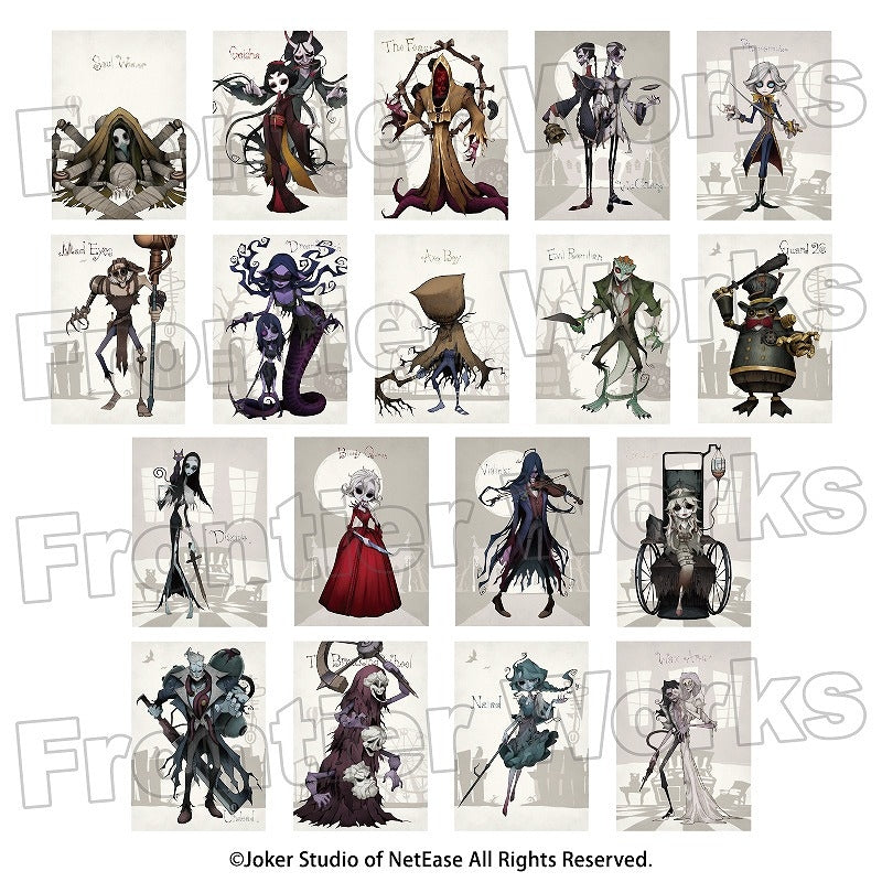 Identity V Revival General Election Dark x POP Trading Card Vol.1( 1 Random)( 2 Cards/ Packs)
