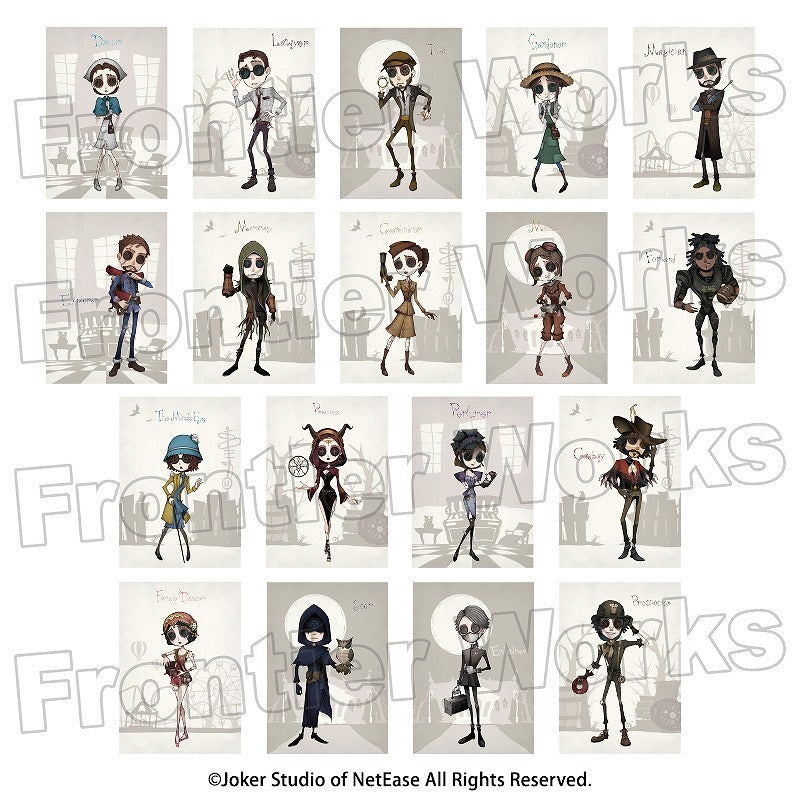 Identity V Revival General Election Dark x POP Trading Card Vol.1( 1 Random)( 2 Cards/ Packs)
