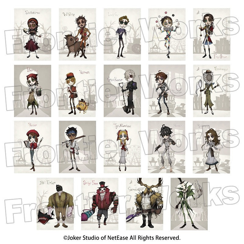 Identity V Revival General Election Dark x POP Trading Card Vol.1( 1 Random)( 2 Cards/ Packs)