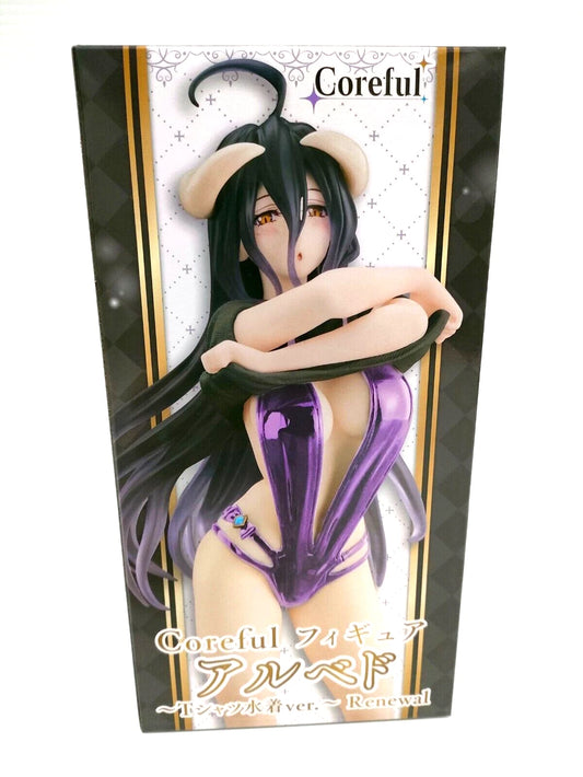 Pre-Order Overlord IV Albedo Coreful Figure T-Shirt Swimsuit Ver. Renewal Prize