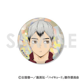 Haikyuu!! Trading Hologram Can Badge -One Fine Day!(1 Random)