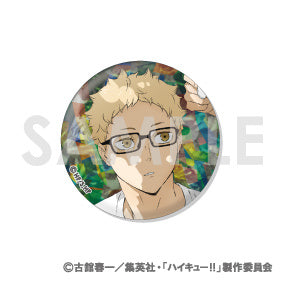 Haikyuu!! Trading Hologram Can Badge -One Fine Day!(1 Random)