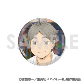 Haikyuu!! Trading Hologram Can Badge -One Fine Day!(1 Random)