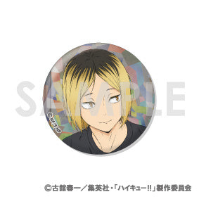 Haikyuu!! Trading Hologram Can Badge -One Fine Day!(1 Random)